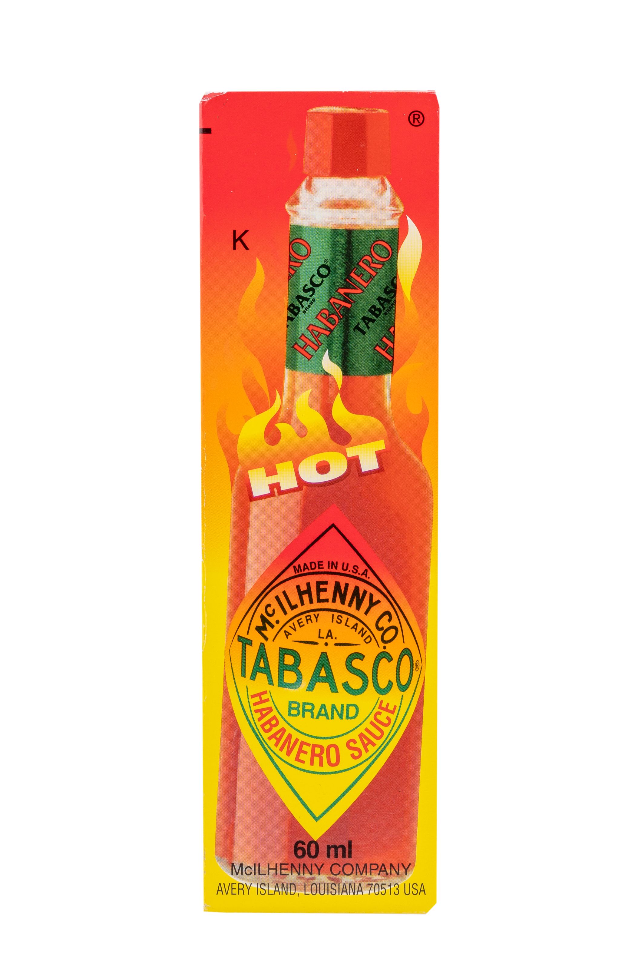 Tabasco Habanero Hot Sauce 12 x 60ml | Bulkbox Wholesale